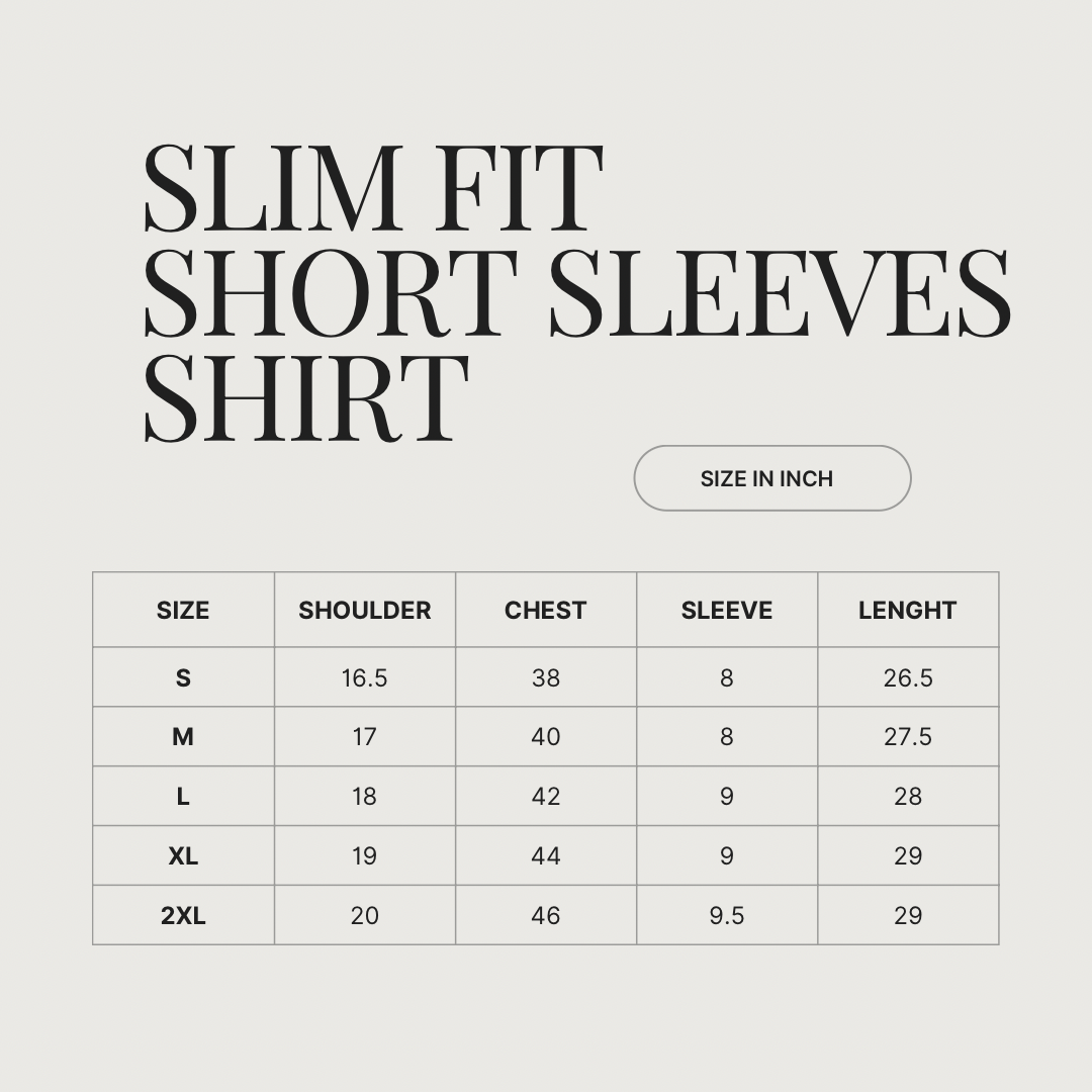 SLIM FIT SHORT SLEEVES SHIRT