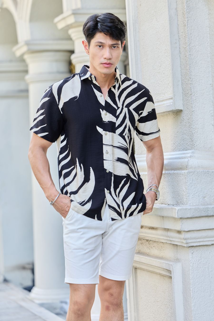 iamfamous.my |  - COTTON LINEN SHIRT