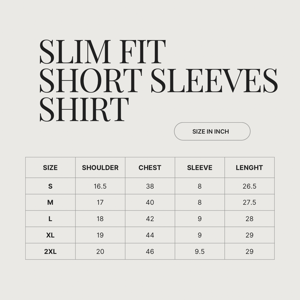 SLIM FIT SHORT SLEEVES SHIRT
