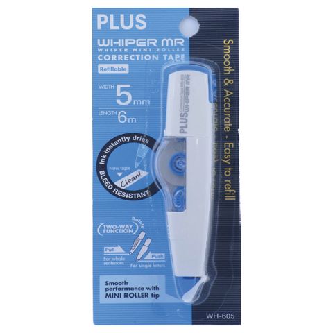 Plus Correction Tape MR WH 605 6m - 10pcs/Box