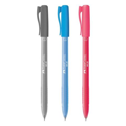 FABER-CASTELL CLICK X5 (XF) 0.5MM BALL POINT PEN (BLACK/BLUE/RED