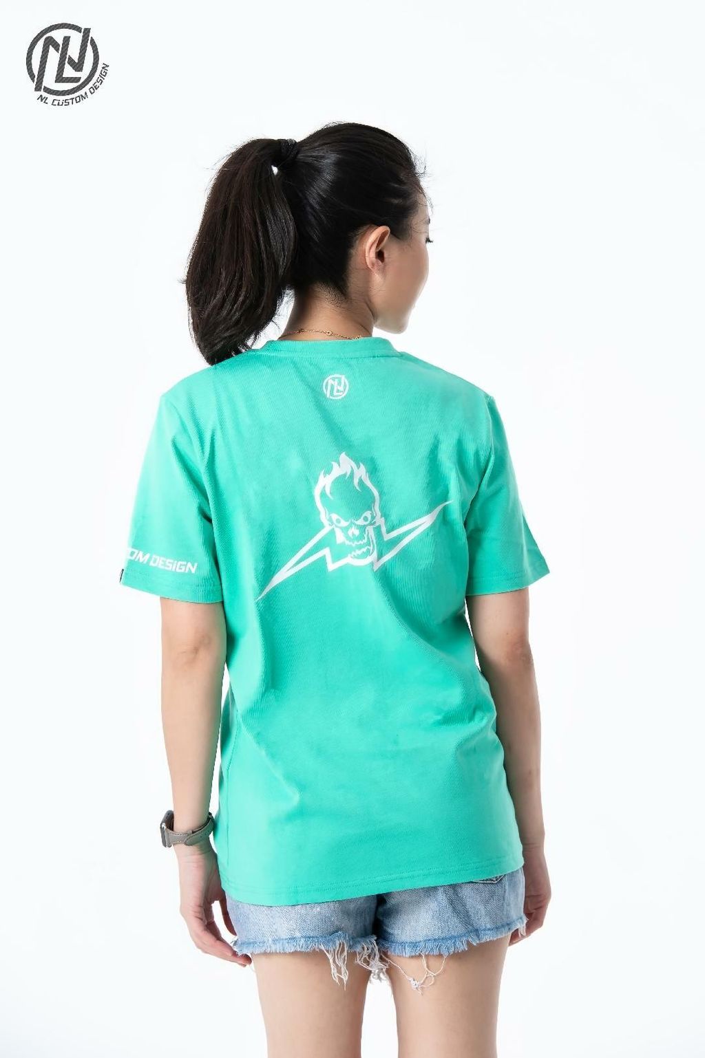 NL Pure Cotton T-Shirt (Green, nl custom design) (2).jpg