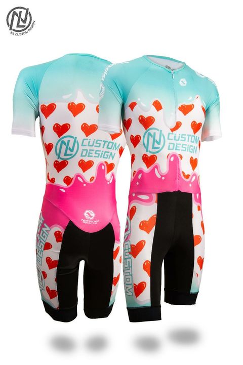 2022 SS Inline speed suits (sea foam blue&pink)