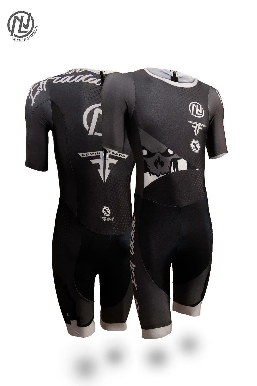 2022 SS Inline speed suits (Skeleton.black)