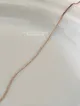 Vintage bright rose gold chain 復古極細緻玫瑰金鍊
