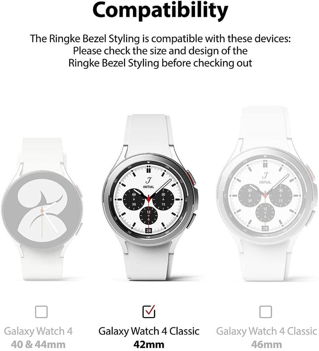 Ringke Bezel Styling  Galaxy Watch 6 Classic 47mm - 04 Silver – Ringke  Official Store