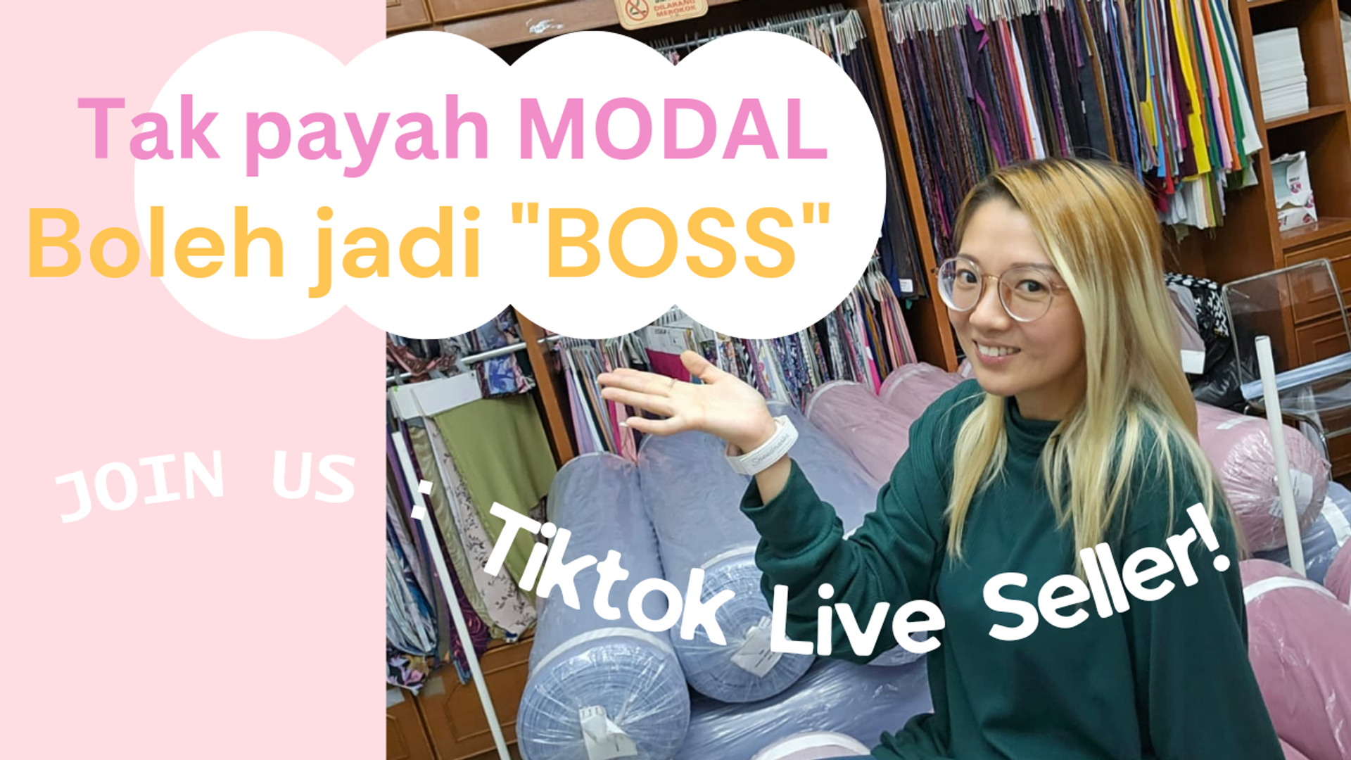 TIKTOK LIVE SELLER - JOIN US NOW !!