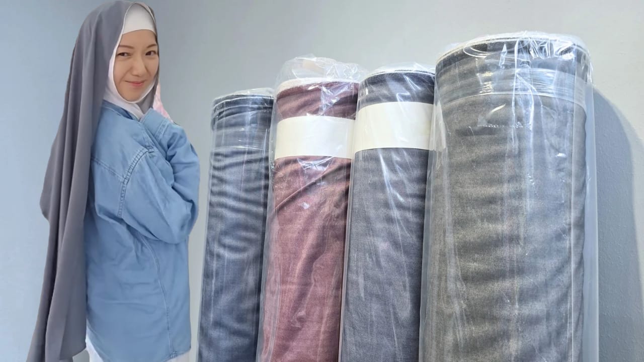 RAYON TENCEL DENIM | SSH TEXTILE - PEMBORONG KAIN KOREA