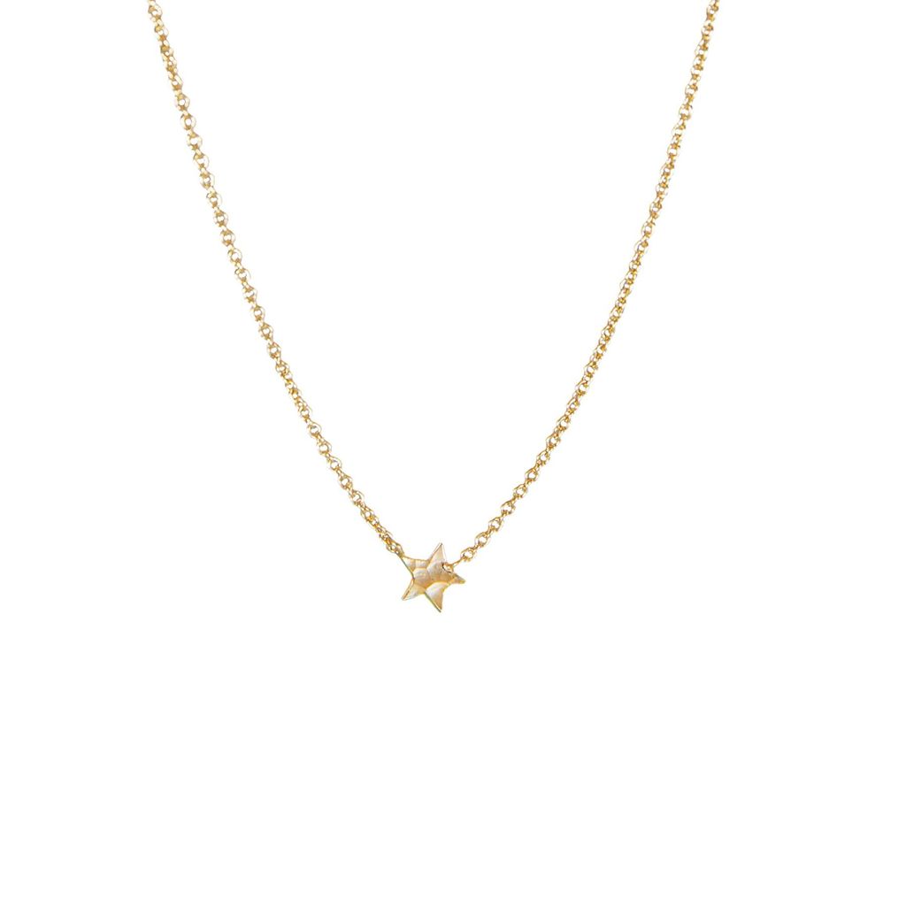 Mini Star Silver Silver 18K Gold Plated Necklace.jpg