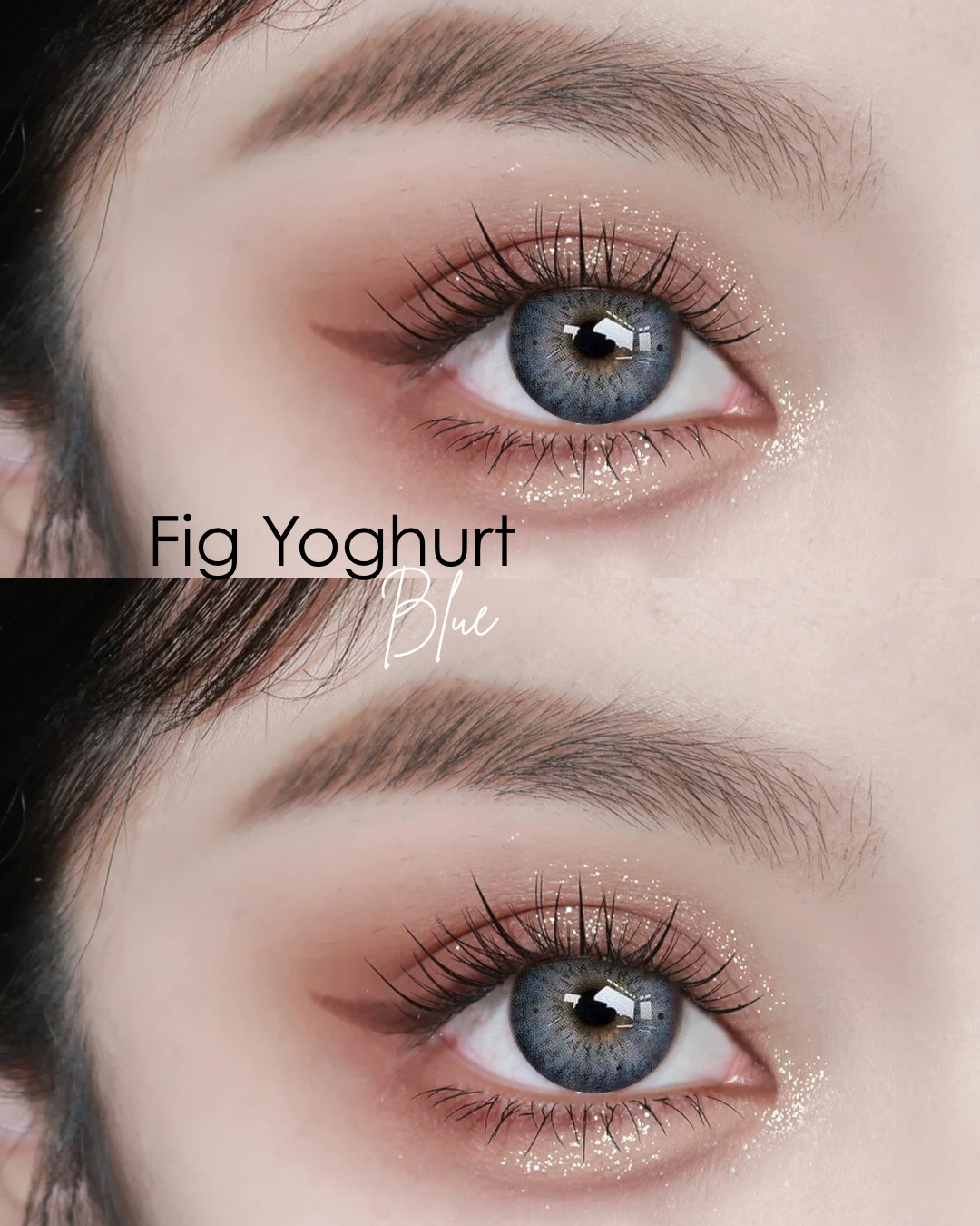 Fig Yoghurt blue  focus Eyes