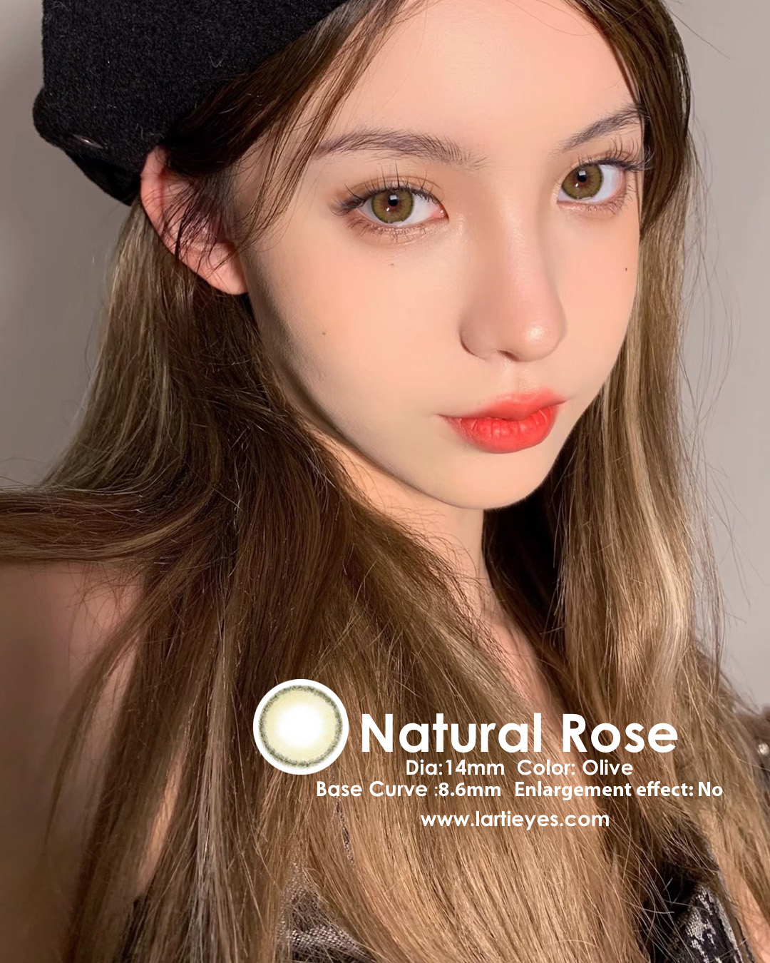 Natural rose olive model 3