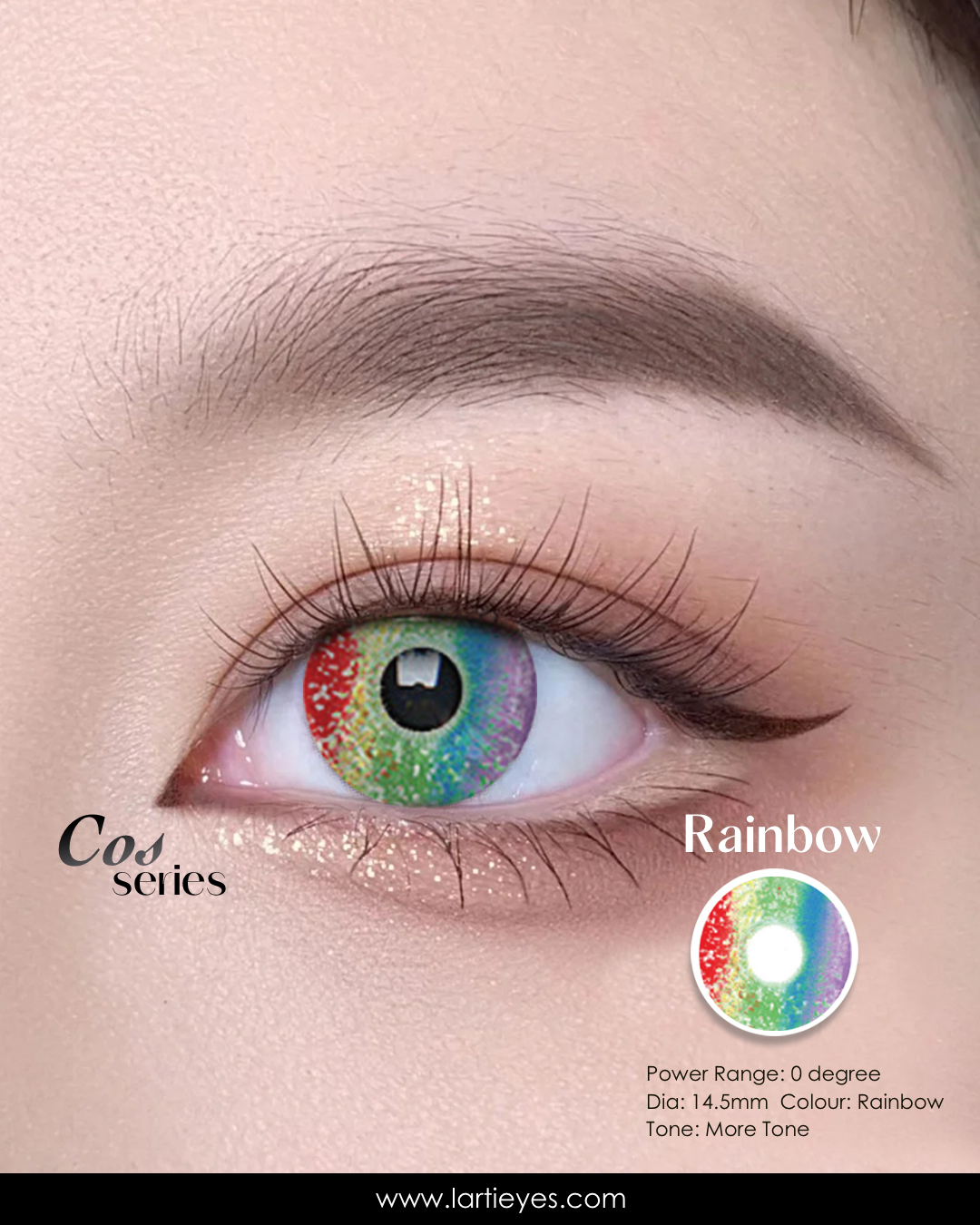 Rainbow focus eyes