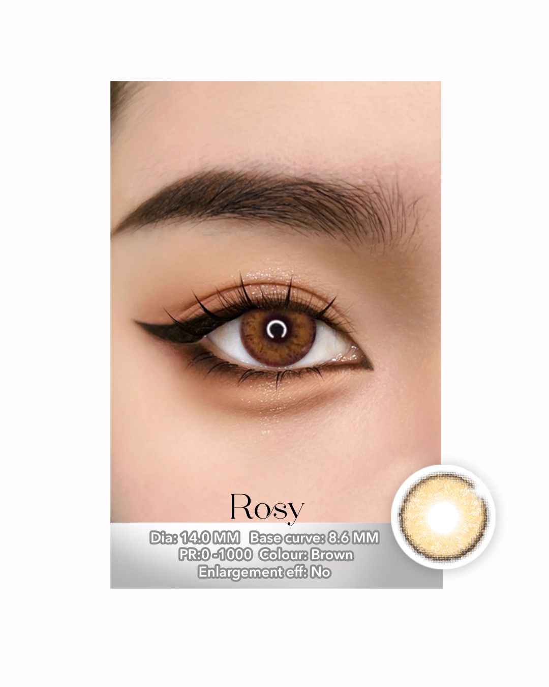 Rosy Brown focus eyes