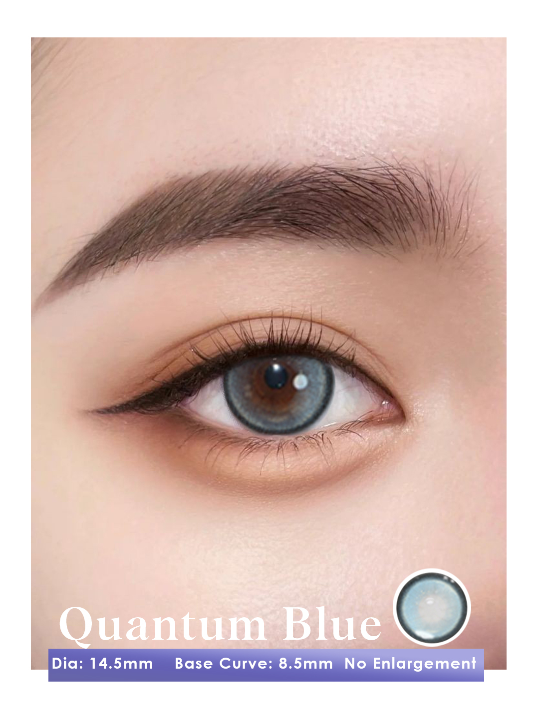 Quantum blue focus  eyes