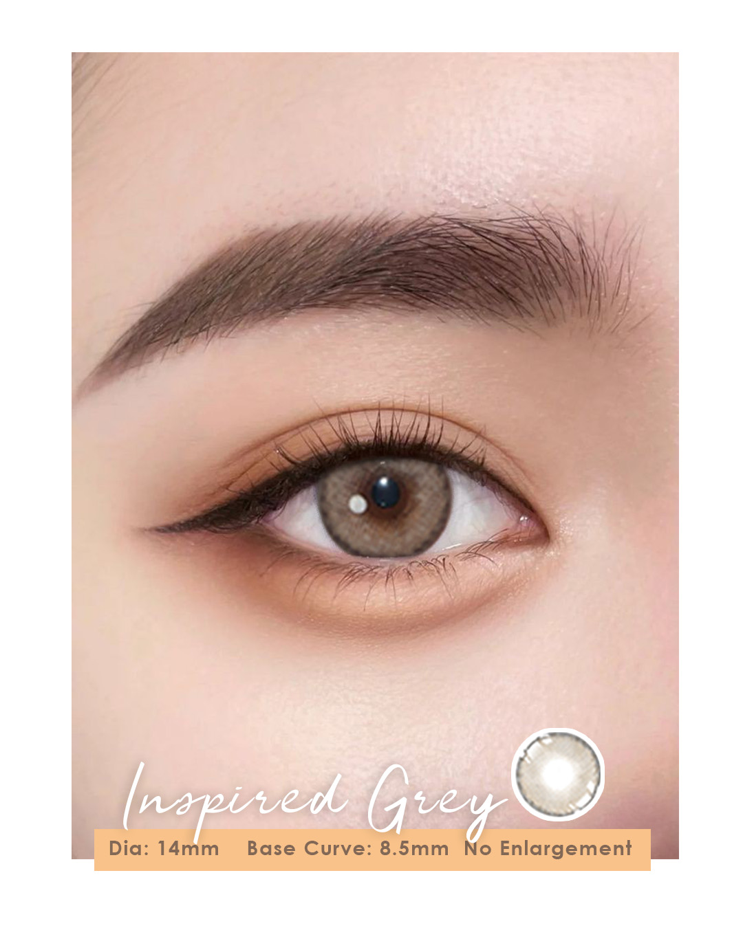 Inspired grey focus  eyes