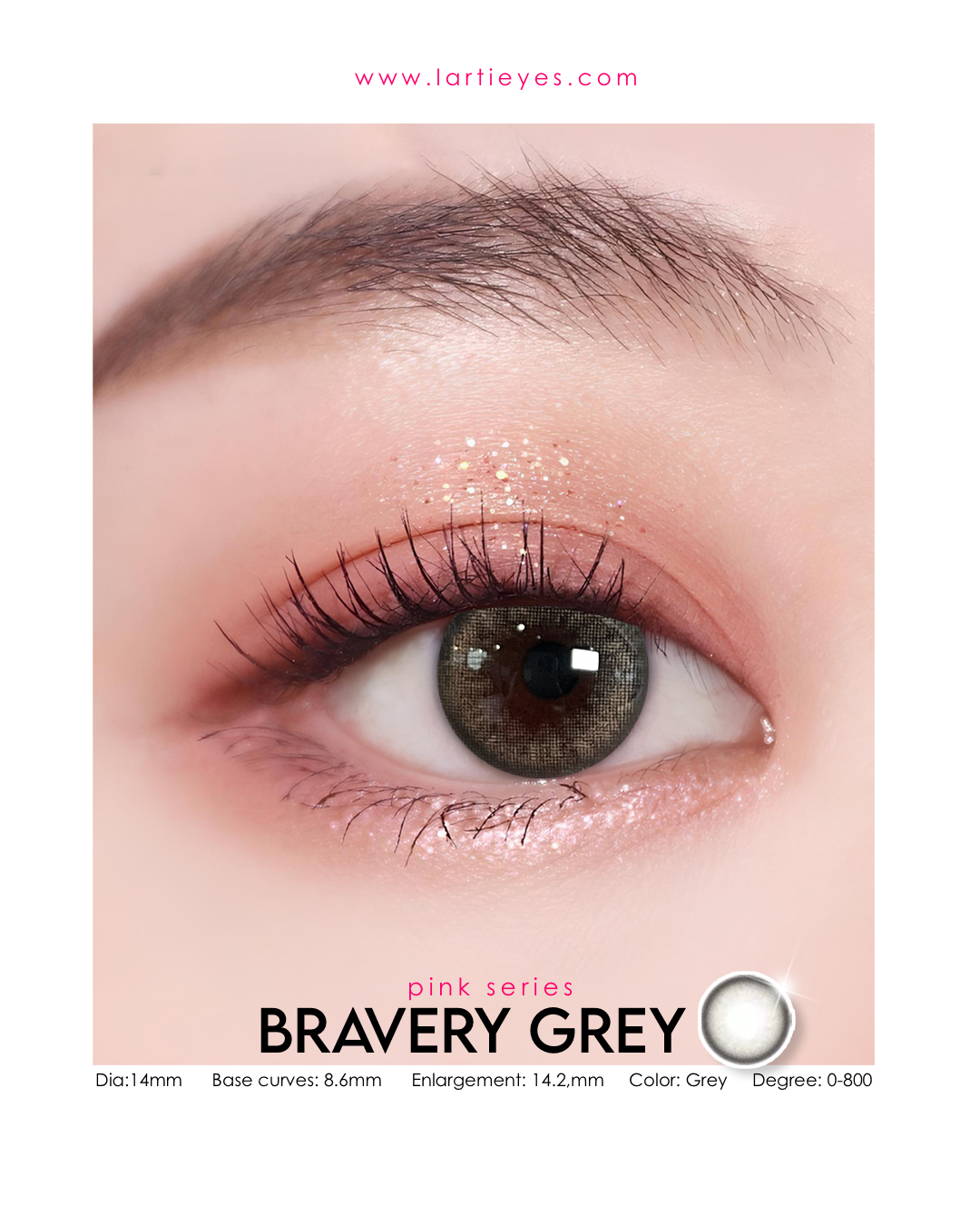 Bravery grey focus eyes