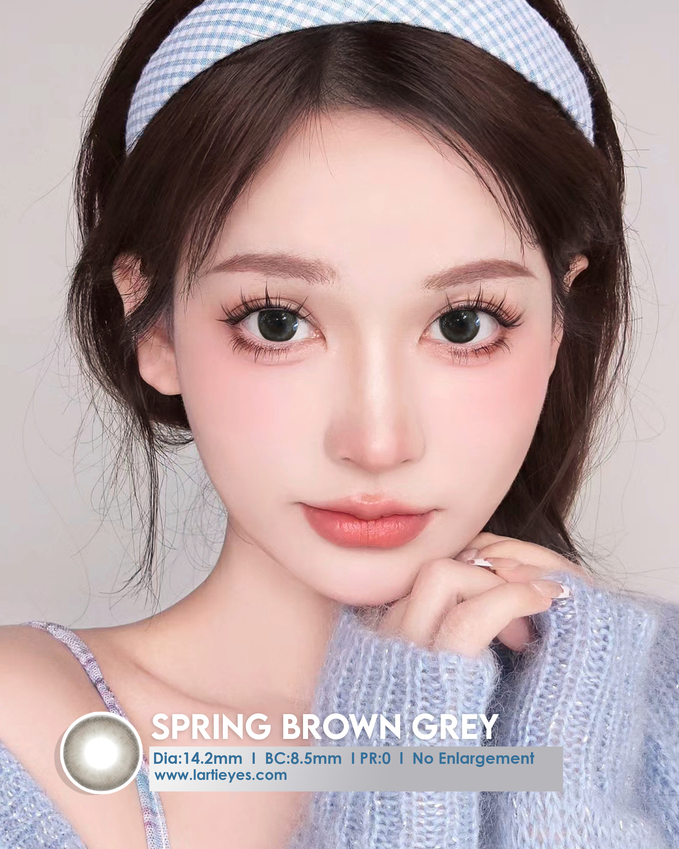 Spring brown grey model 3
