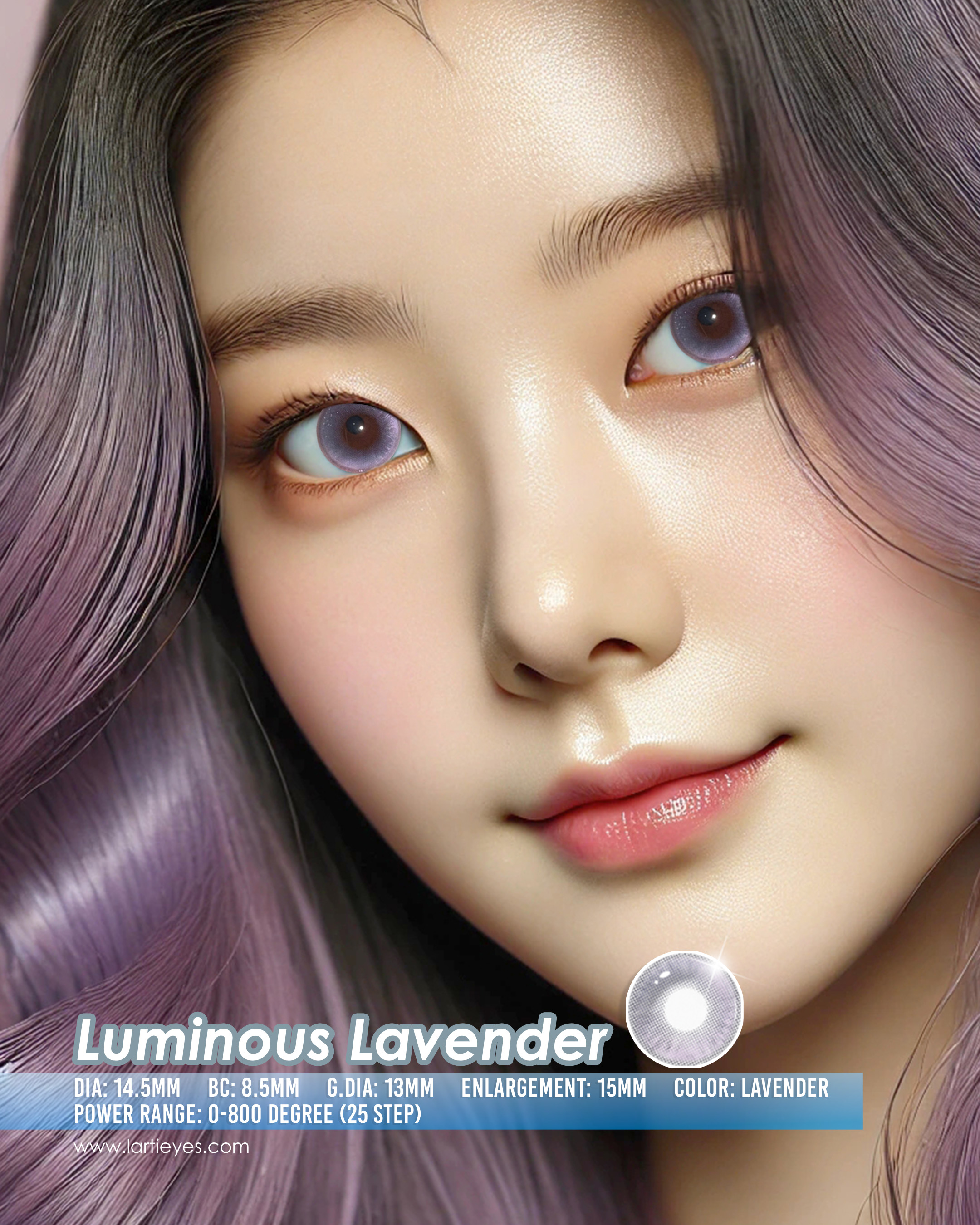 luminous lavender model 1