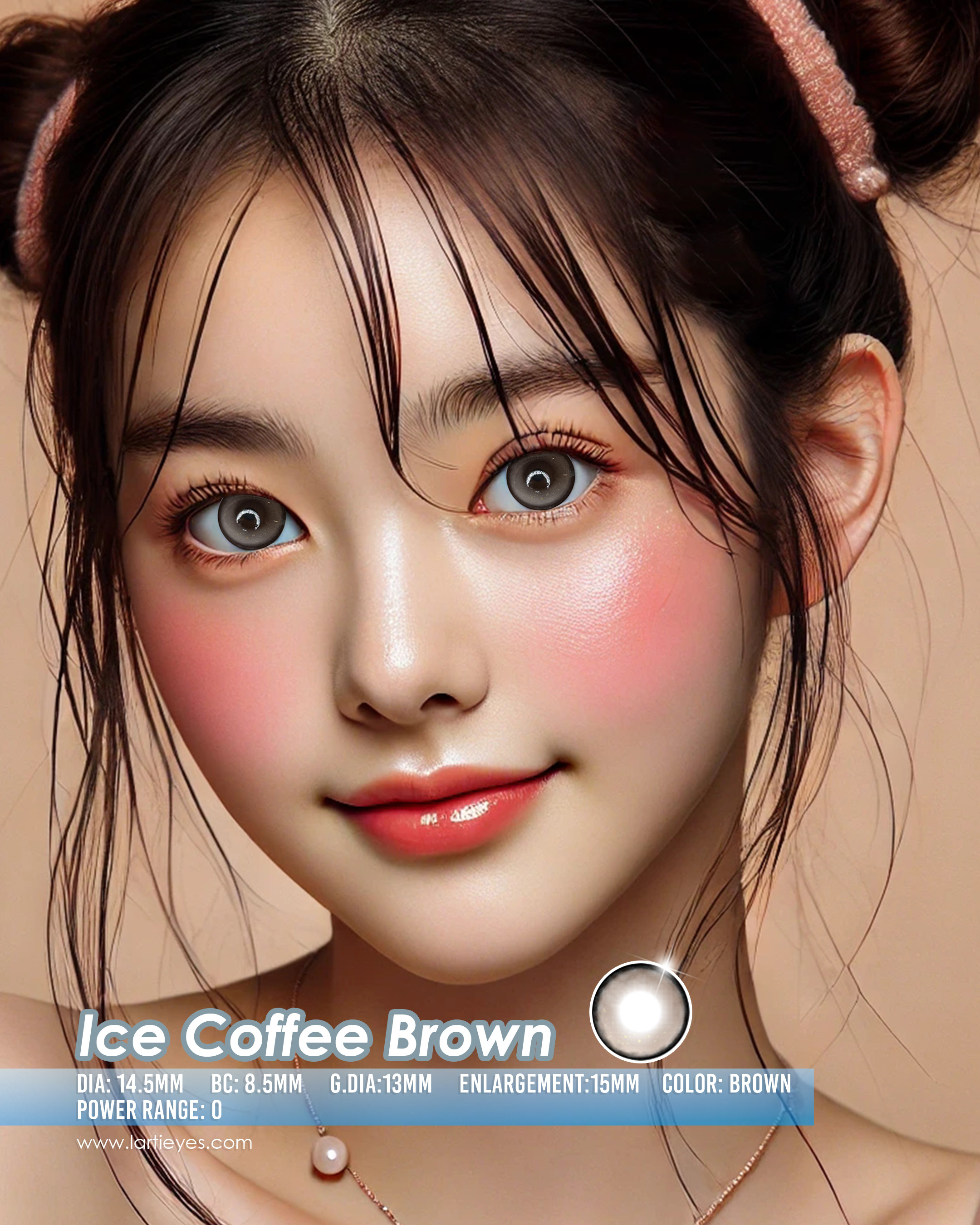 Ice Coffee Brown  model 2