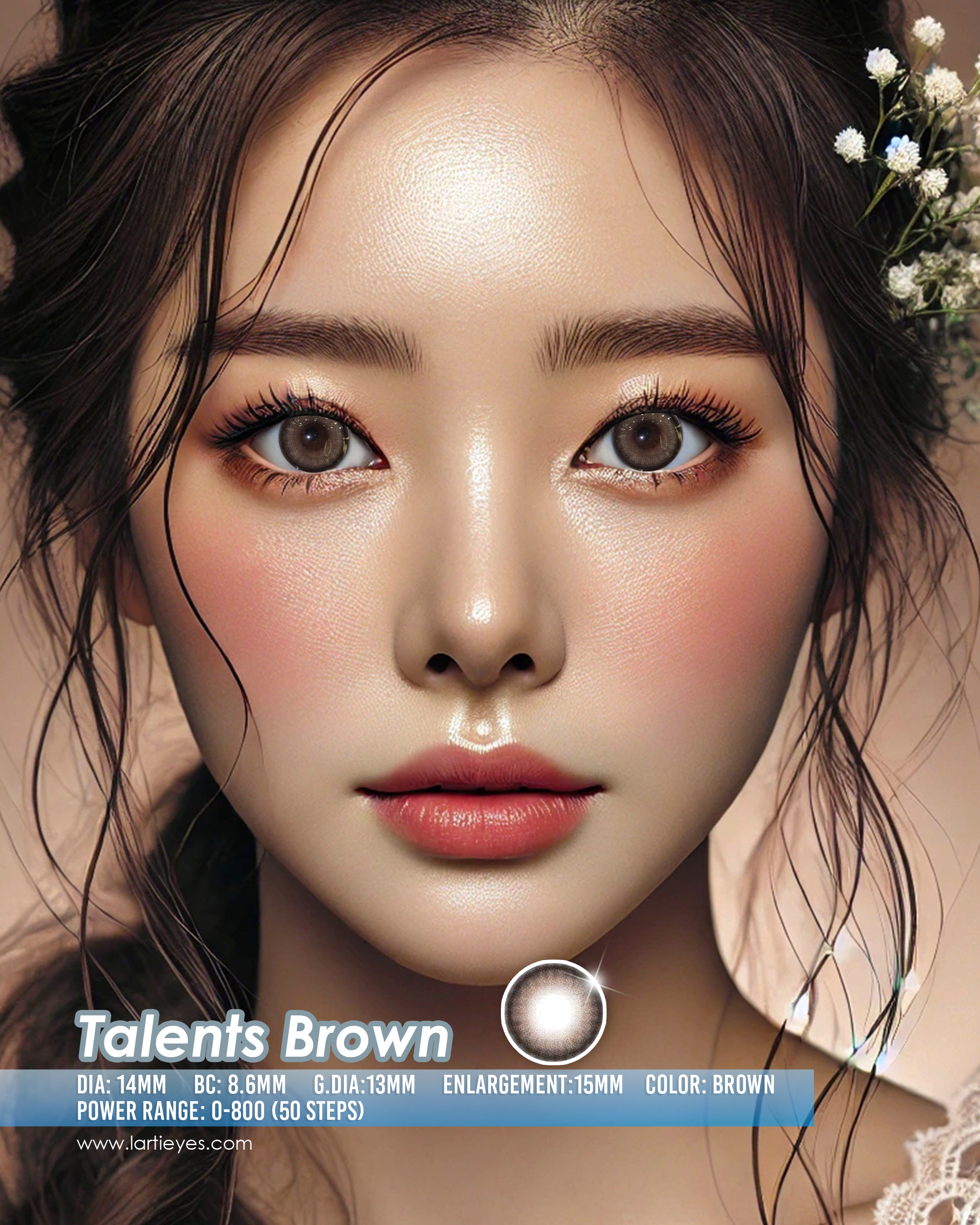 Talents Brown  model 3