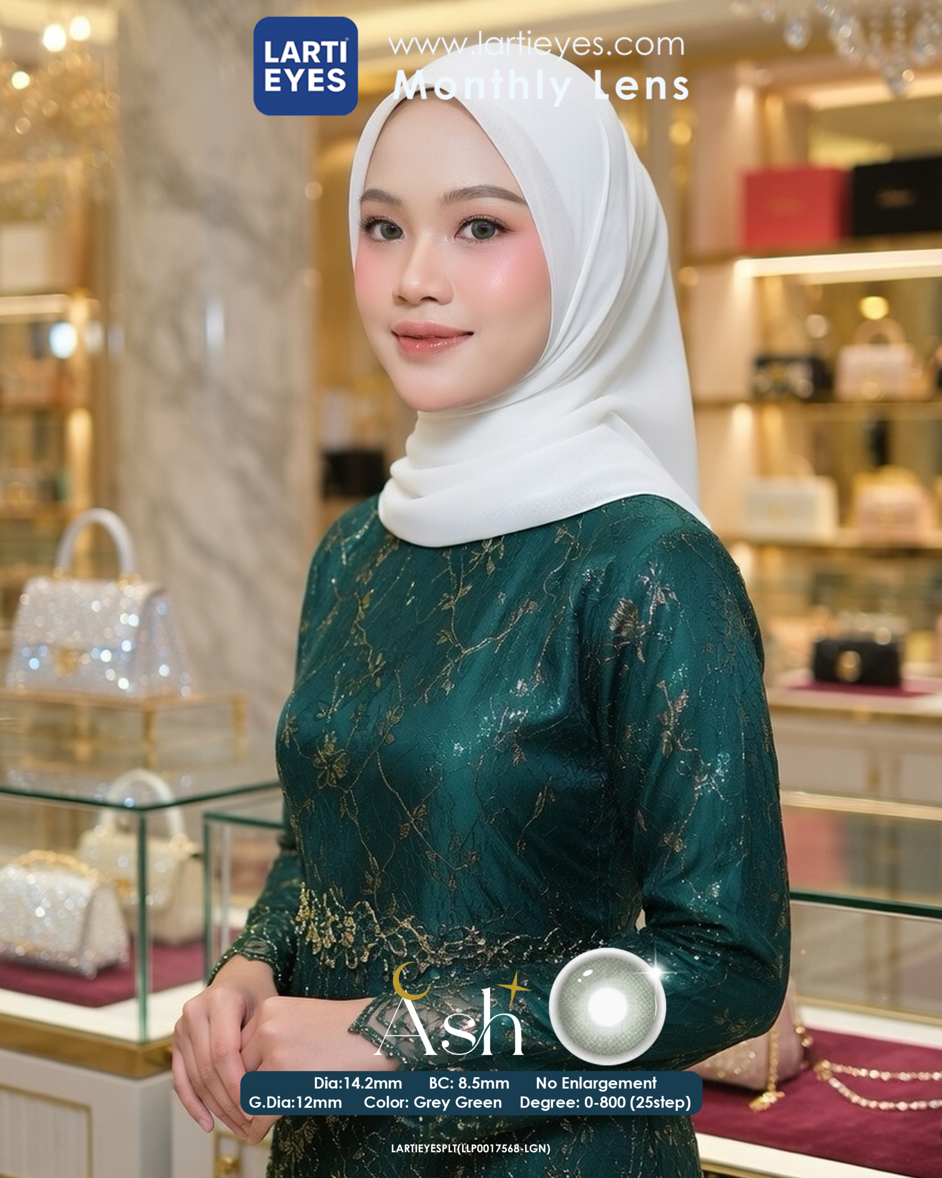 Ash Grey Green 1