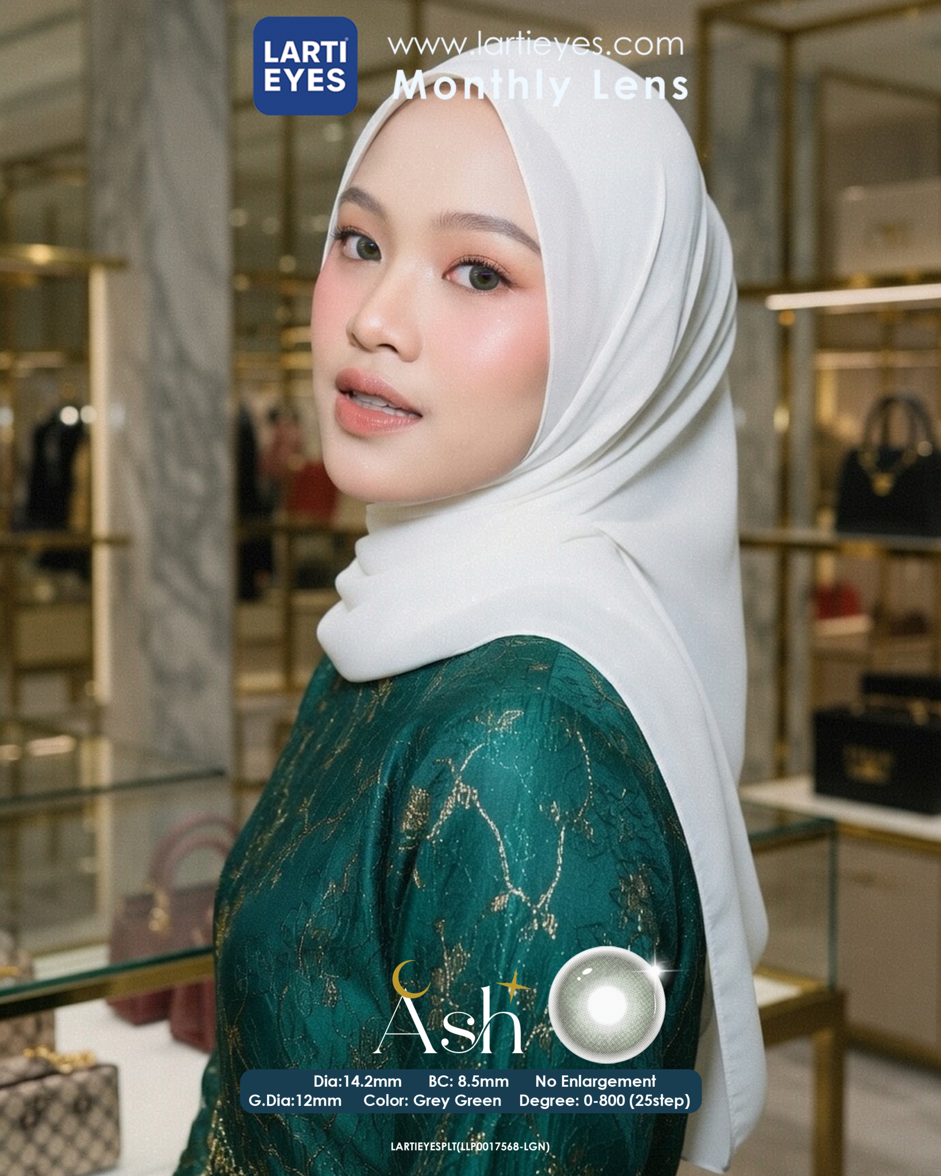 Ash Grey Green 2