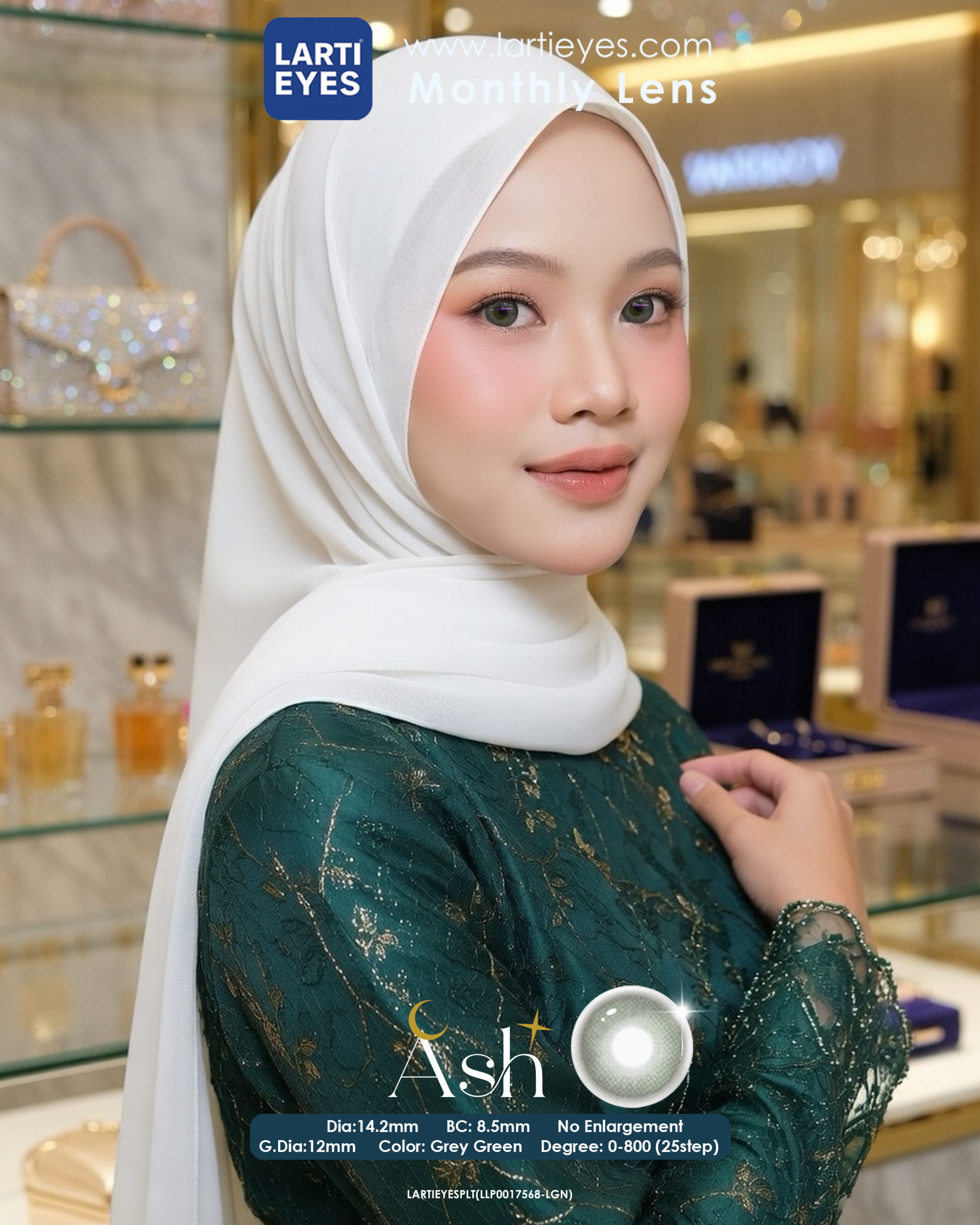 Ash Grey Green 3
