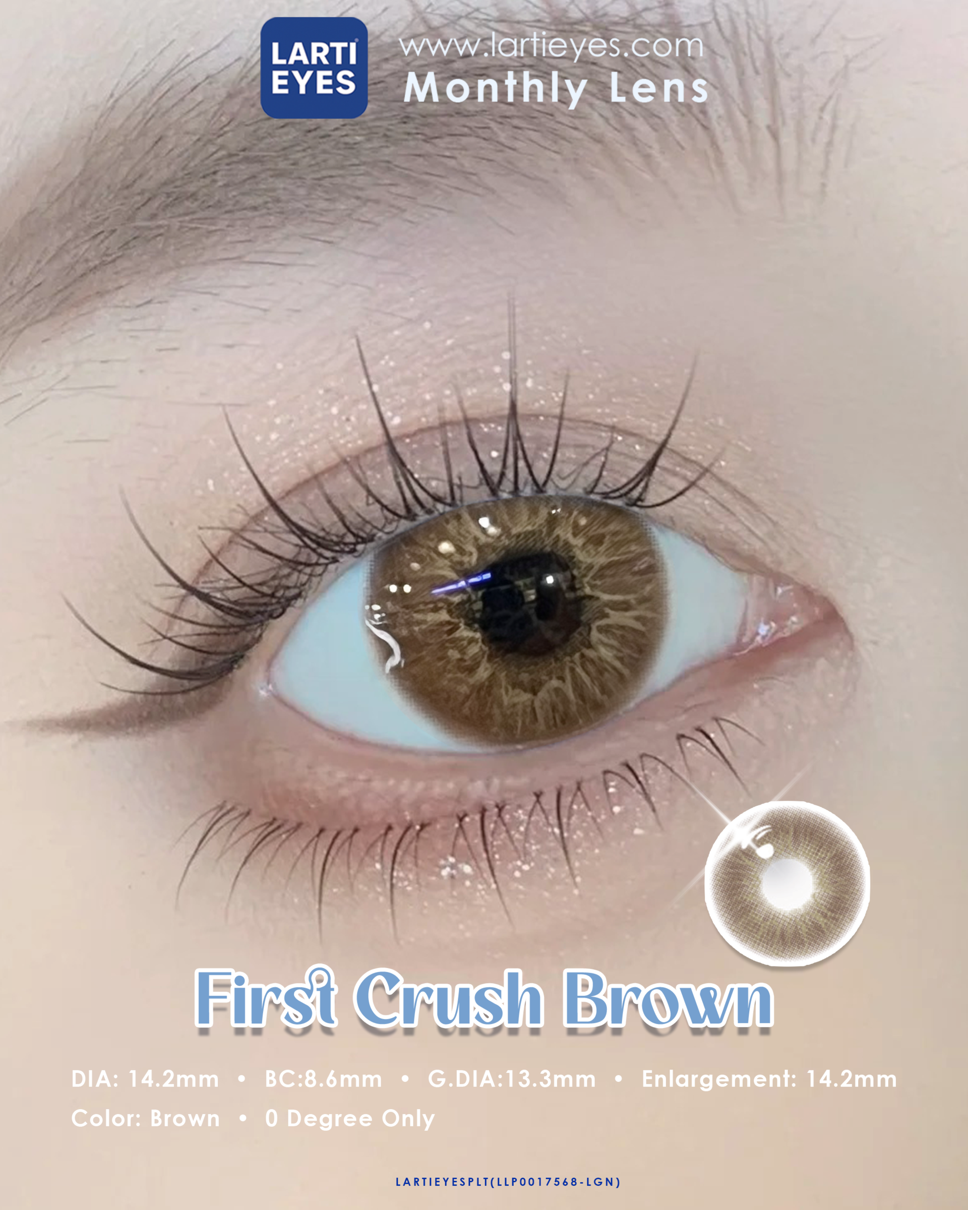 First Crush Brown Focus Eyes