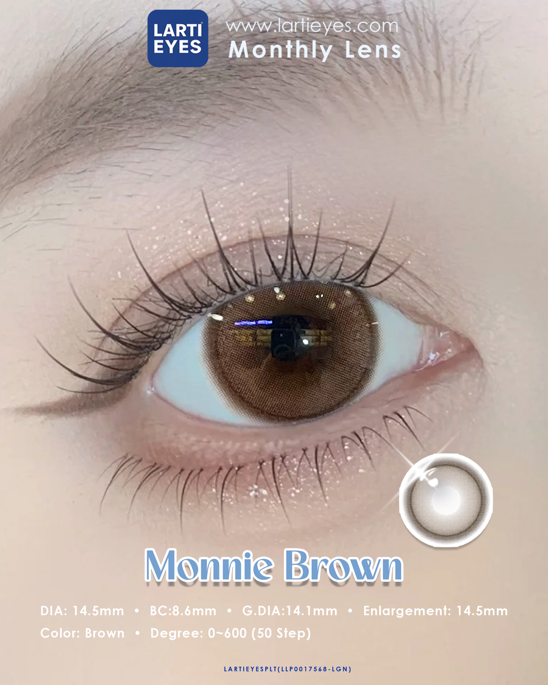 Moonie Brown Focus Eyes