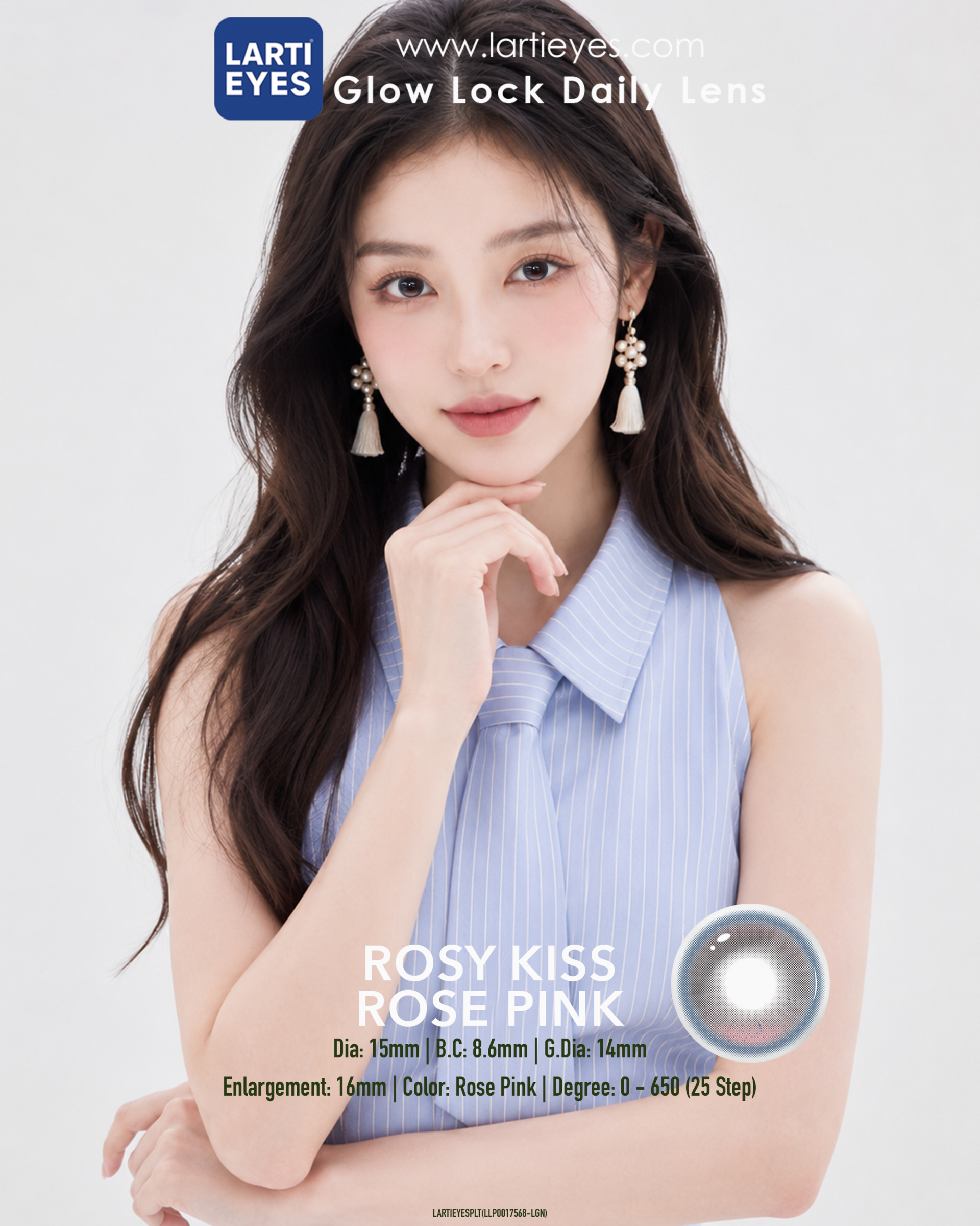 Rosy Kiss Rose Pink P3