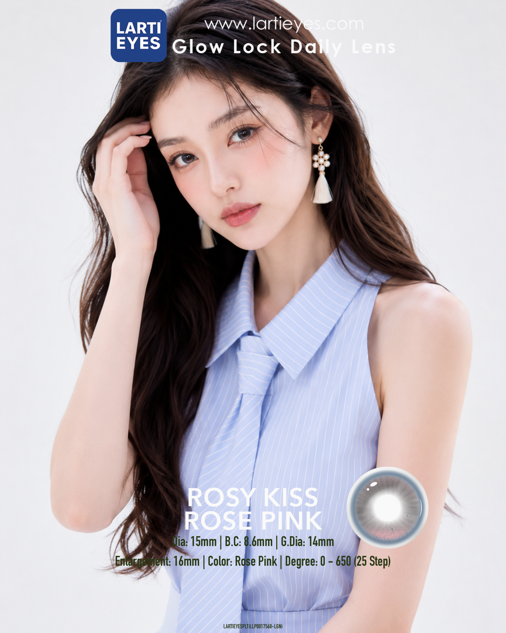 Rosy Kiss Rose Pink P2
