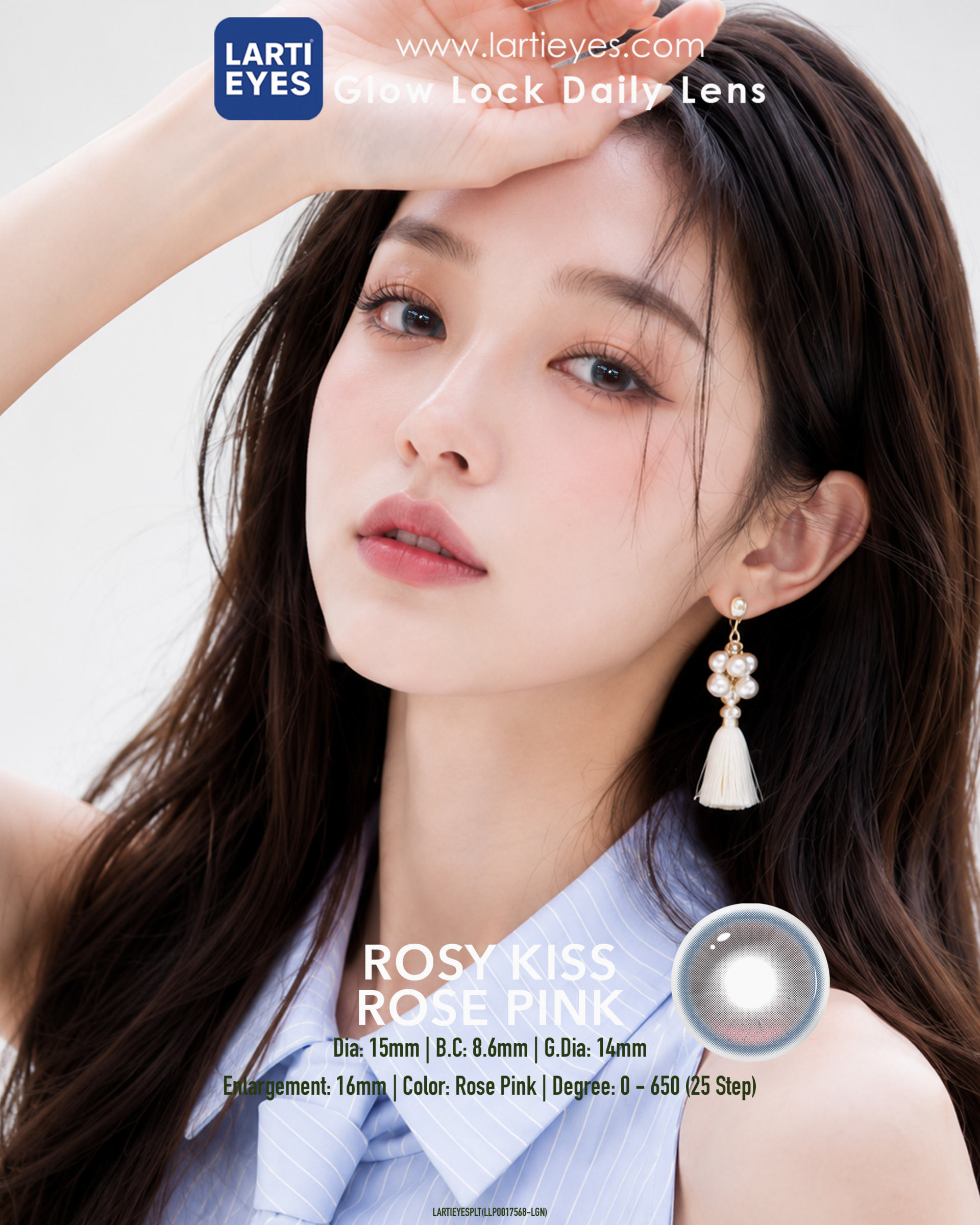 Rosy Kiss Rose Pink P4