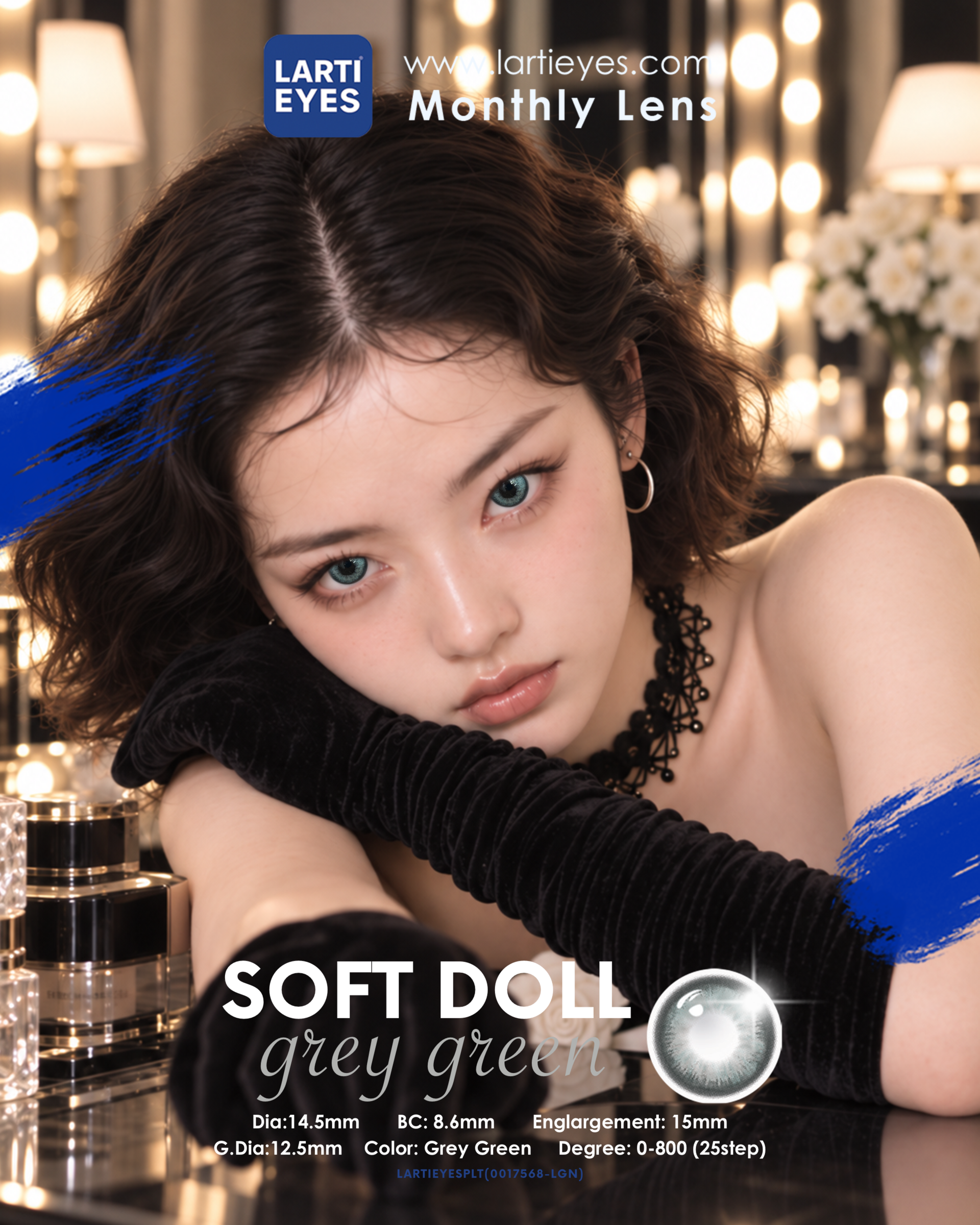 Soft Doll Grey Green P4