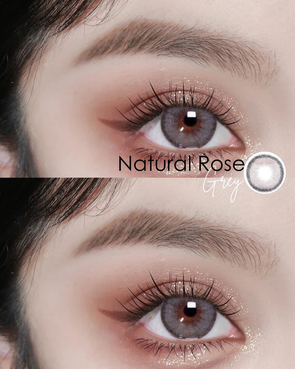 Natural Rose Grey Focus Eyes