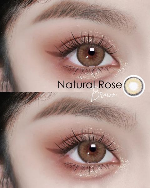 Natural Rose Brown Focus Eyes