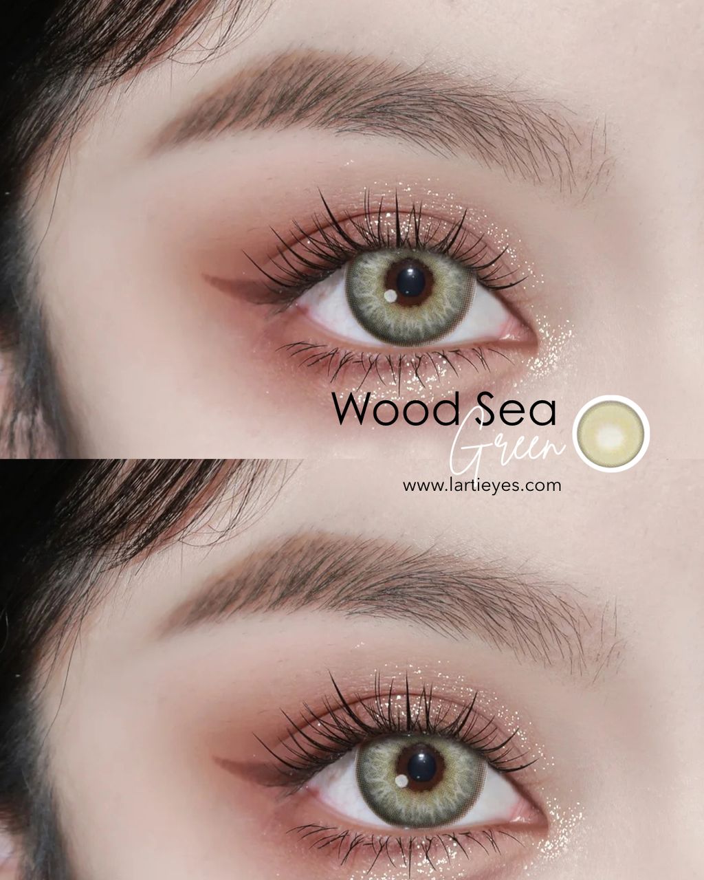 Wood Sea Green focus Eyes