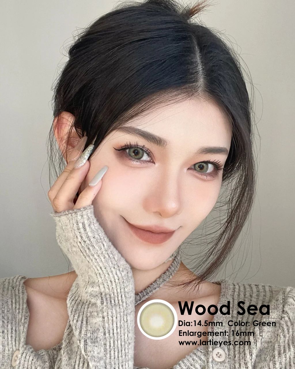 Wood Sea Green model  4