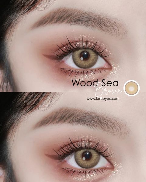 Wood Sea Brown focus eyes