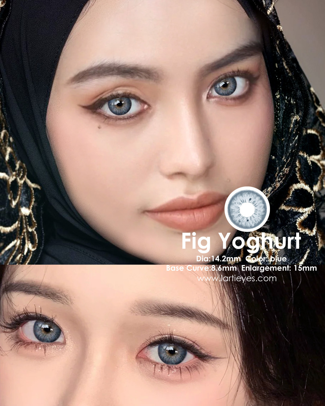 Fig Yoghurt Blue Model 2