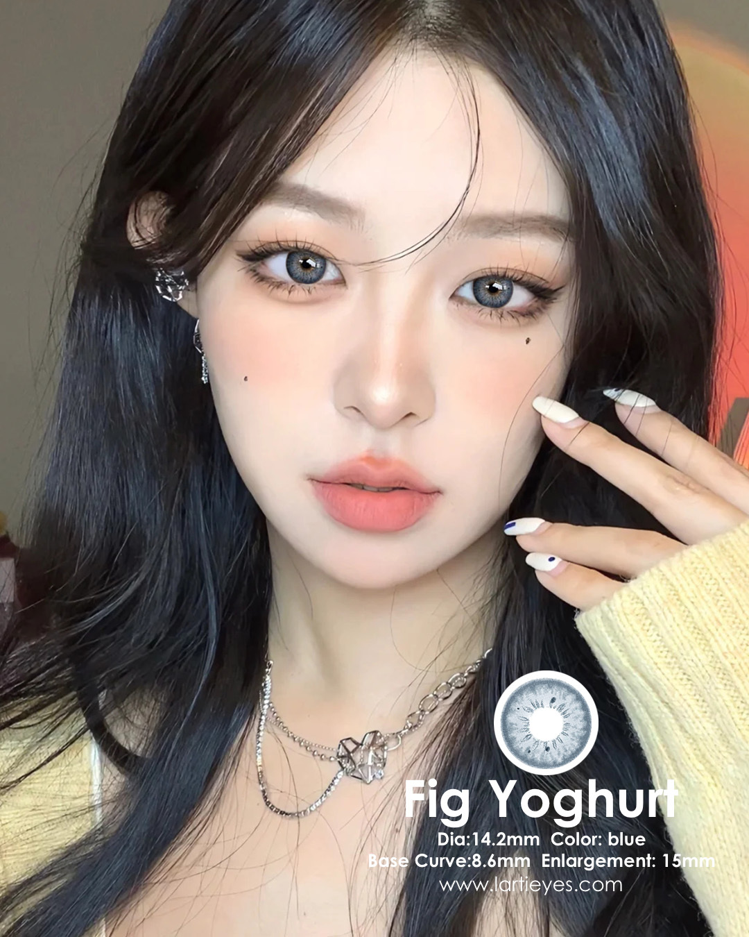Fig Yoghurt Blue Model 5