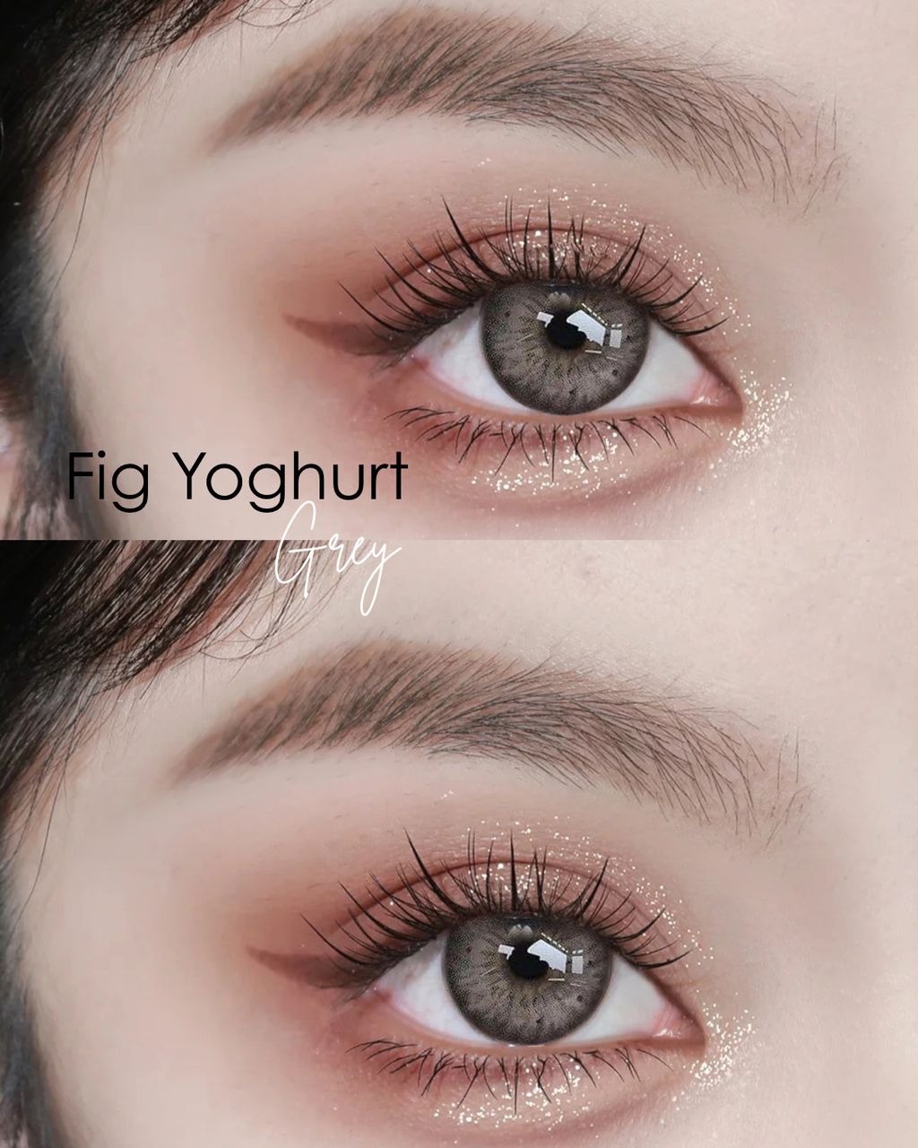 Fig Yoghurt  grey focus eyes