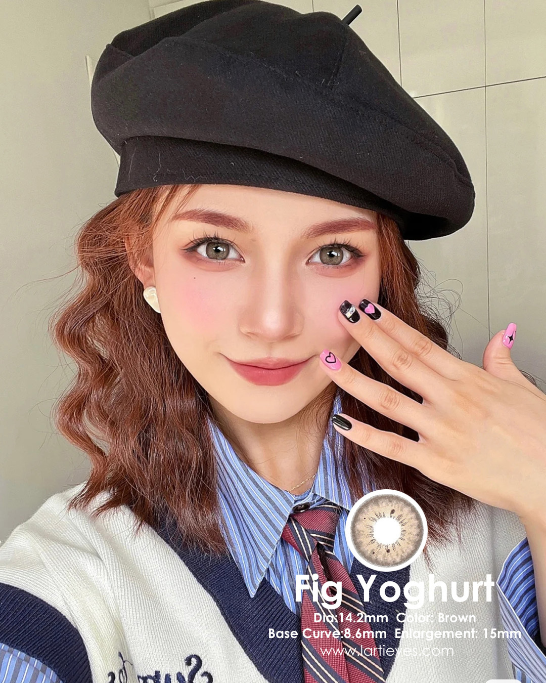 Fig Yoghurt brown model 4