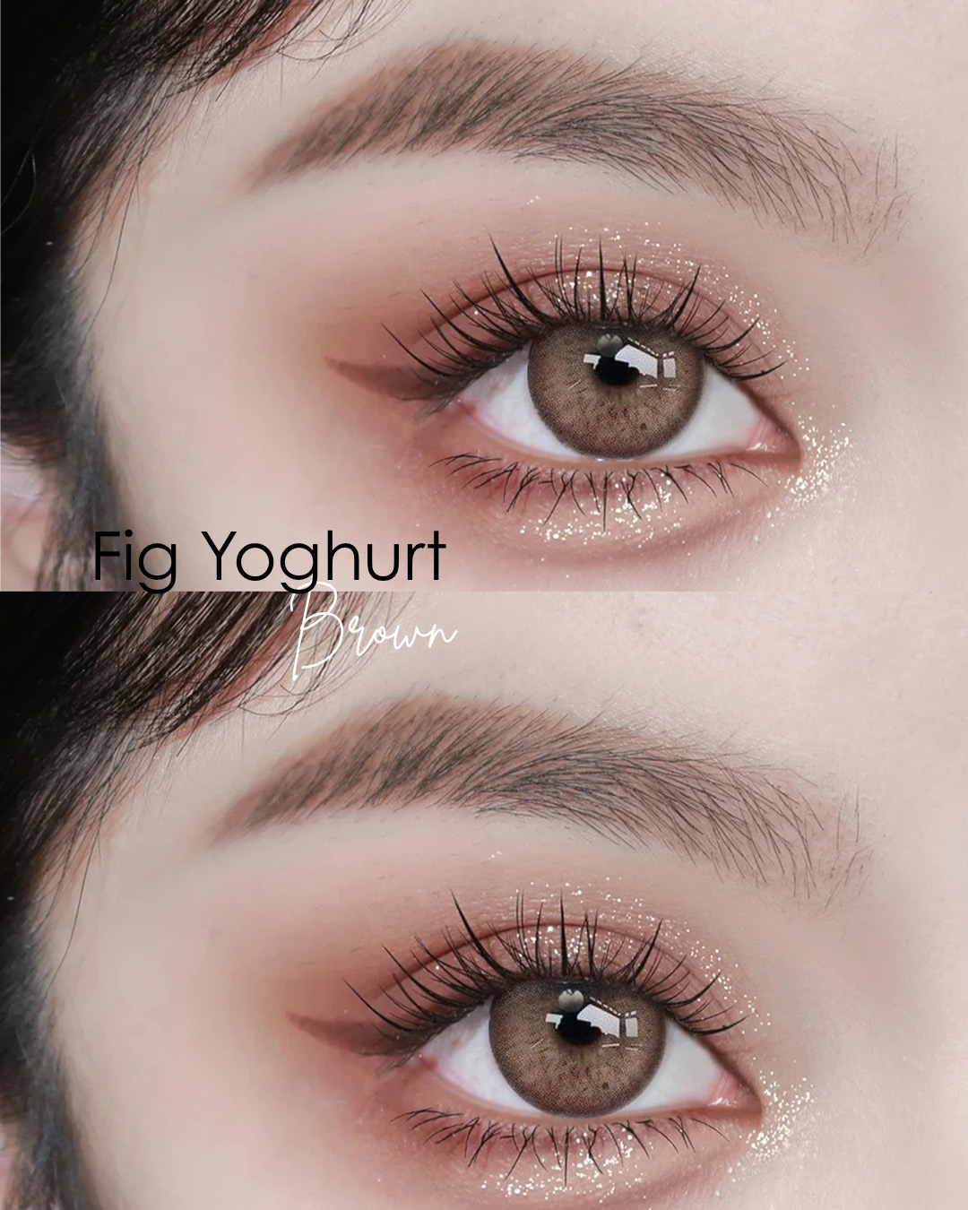 Fig Yoghurt brown focus eyes