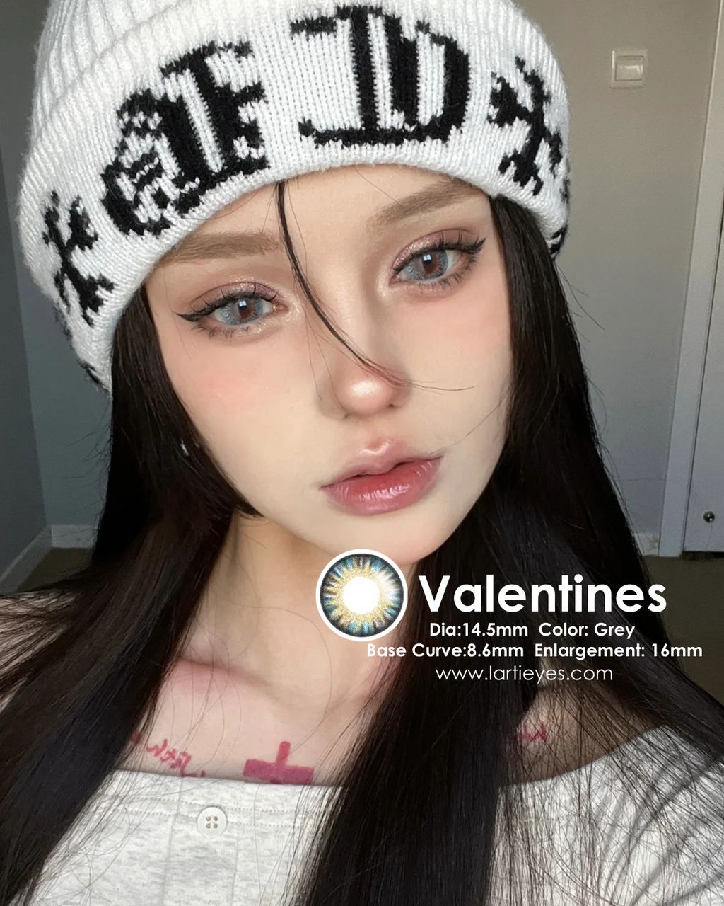 valentines grey model 2