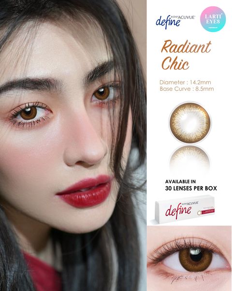 Radiant chic focus eyes