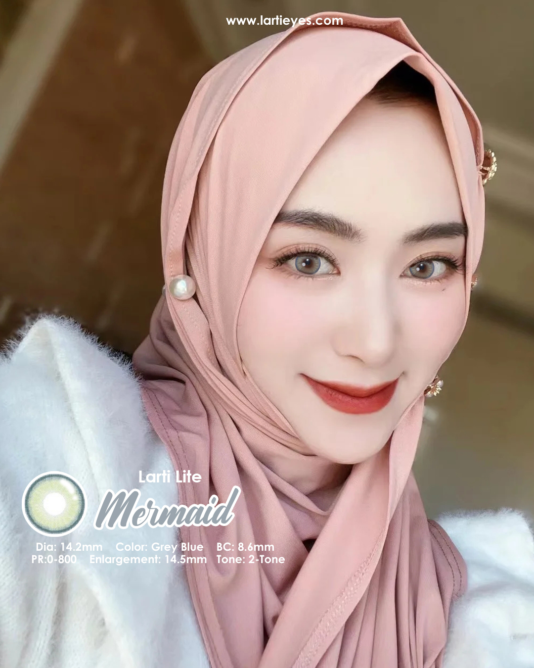 Mermaid grey blue  model 5