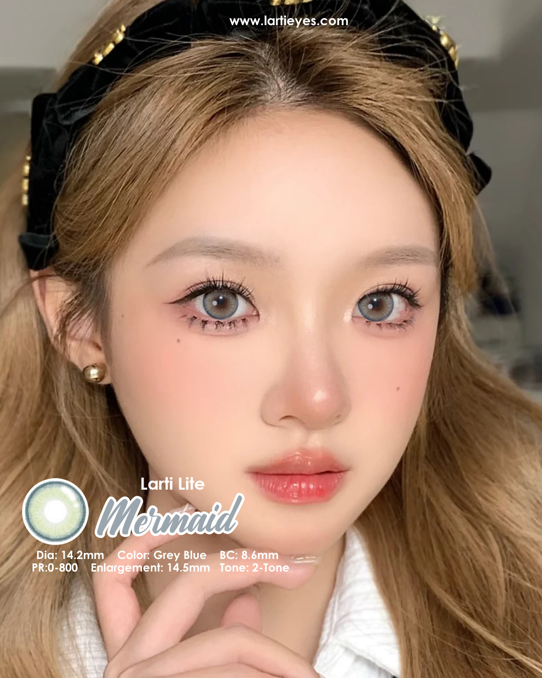 Mermaid grey blue  model 1