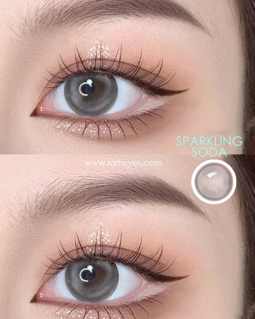 Sparkling Soda Focus eyes