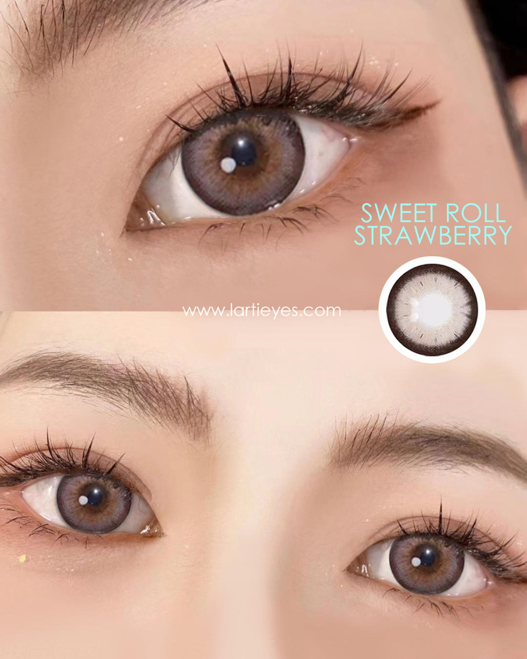 Sweet Roll Strawberry Focus Eyes