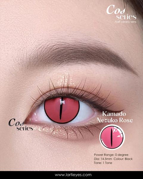 kamado nezuko rose Focus eyes